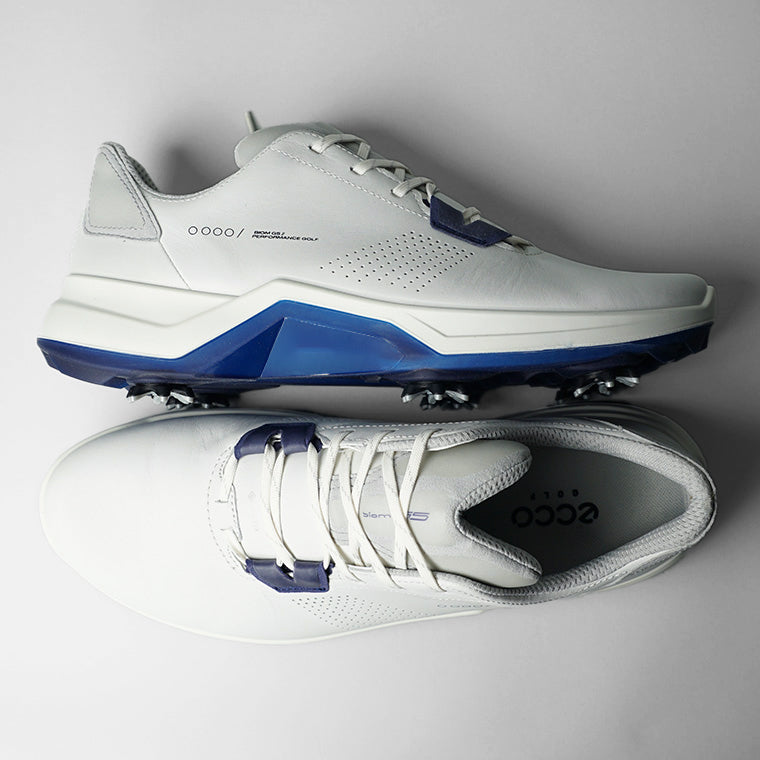 ECCO メンズ ゴルフシューズ BIOM G5 152314 WHITE BLUE DEPTHS ホワイト ブルー 60216