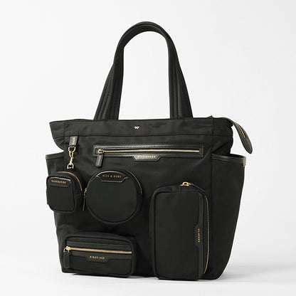 ANYA HINDMARCH レディース トートバッグ COMMUTER TOTE 157582 ブラック BLACK