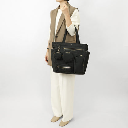ANYA HINDMARCH レディース トートバッグ COMMUTER TOTE 157582 ブラック BLACK
