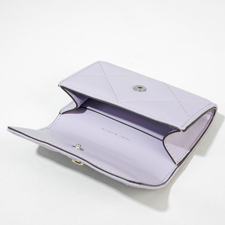 TORY BURCH レディース カードケース KIRA COVER DIAMOND QUILT FLAP CARD CASE 165050 2カラー