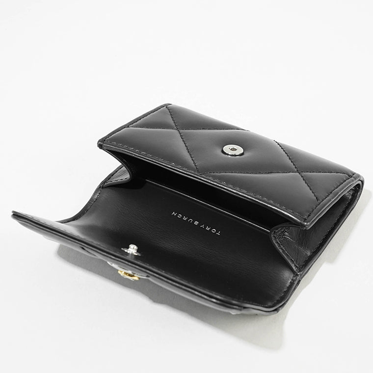 TORY BURCH レディース カードケース KIRA COVER DIAMOND QUILT FLAP CARD CASE 165050 2カラー
