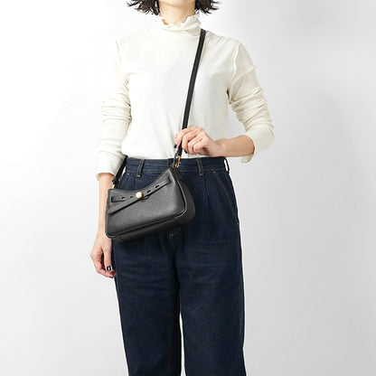 TORY BURCH レディース ショルダーバッグ ROMY ZIP TOP CROSSBODY 179955 BLACK ブラック 001