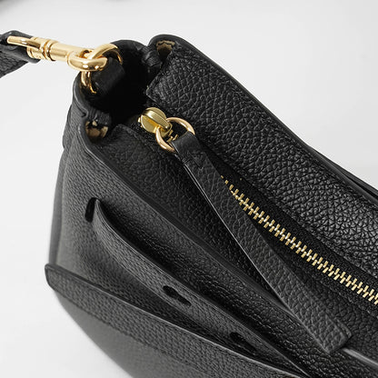 TORY BURCH レディース ショルダーバッグ ROMY ZIP TOP CROSSBODY 179955 BLACK ブラック 001