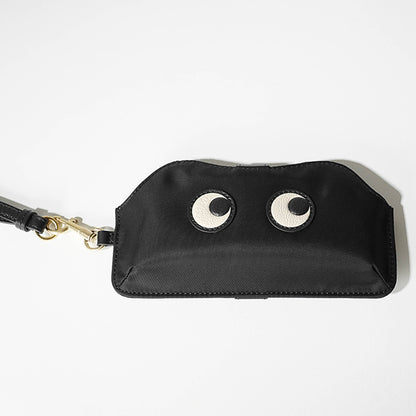 ANYA HINDMARCH レディース サングラスケース SUNGLASSES HOLDER EYES 180283 ブラック BLACK