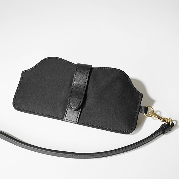 ANYA HINDMARCH レディース サングラスケース SUNGLASSES HOLDER EYES 180283 ブラック BLACK