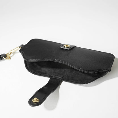 ANYA HINDMARCH レディース サングラスケース SUNGLASSES HOLDER EYES 180283 ブラック BLACK