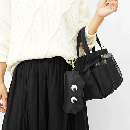 ANYA HINDMARCH レディース サングラスケース SUNGLASSES HOLDER EYES 180283 ブラック BLACK