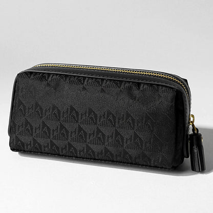 ANYA HINDMARCH レディース ポーチ GIRLIE STUFF IN BLACK AH LOGO 180535 ブラック BLACK