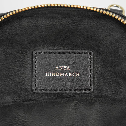 ANYA HINDMARCH レディース ショルダーバッグ ESSENTIALS CROSS BODY EYES 181631 ブラック BLACK