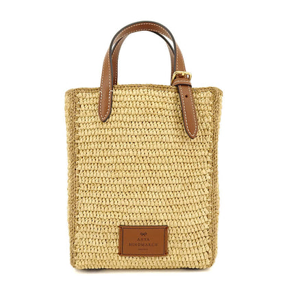 ANYA HINDMARCH レディース ショルダーバッグ EYES N S MINI TOTE BAG 189057 ナチュラル NATURAL