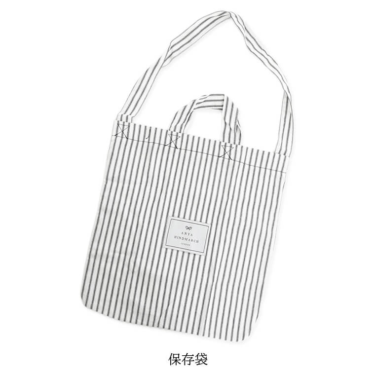 ANYA HINDMARCH レディース トートバッグ N S TOTE MINI EYES 193177 ネイビー シダー NAVY CEDAR