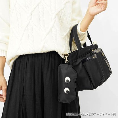 ANYA HINDMARCH レディース バッグ E W TOTE MINI MULTI POCKET 193474 ブラック BLACK