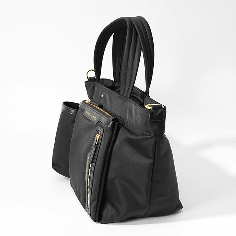 ANYA HINDMARCH レディース バッグ E W TOTE MINI MULTI POCKET 193474 ブラック BLACK