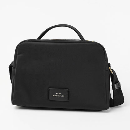 ANYA HINDMARCH レディース ショルダーバッグ CROSSBODY POUCH EYES 193542 ブラック BLACK