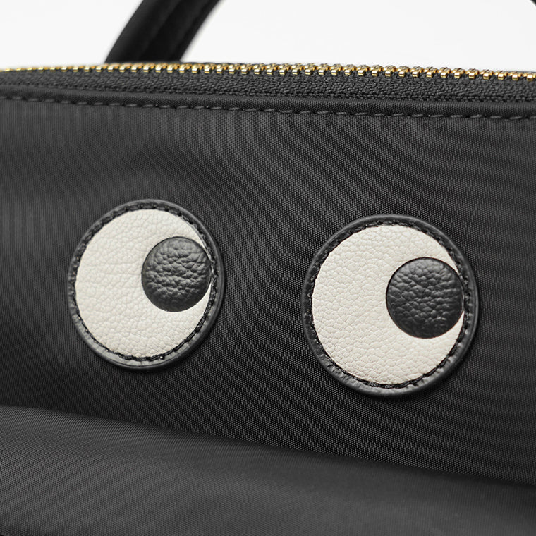 ANYA HINDMARCH レディース ショルダーバッグ CROSSBODY POUCH EYES 193542 ブラック BLACK