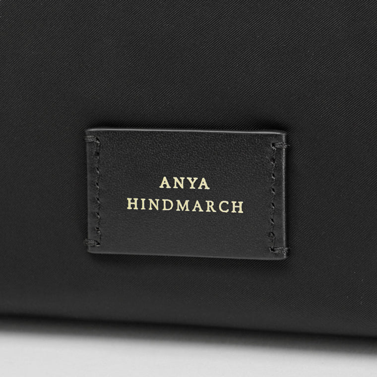 ANYA HINDMARCH レディース ポーチ POUCH HAPPY EYES 193559 ブラック BLACK