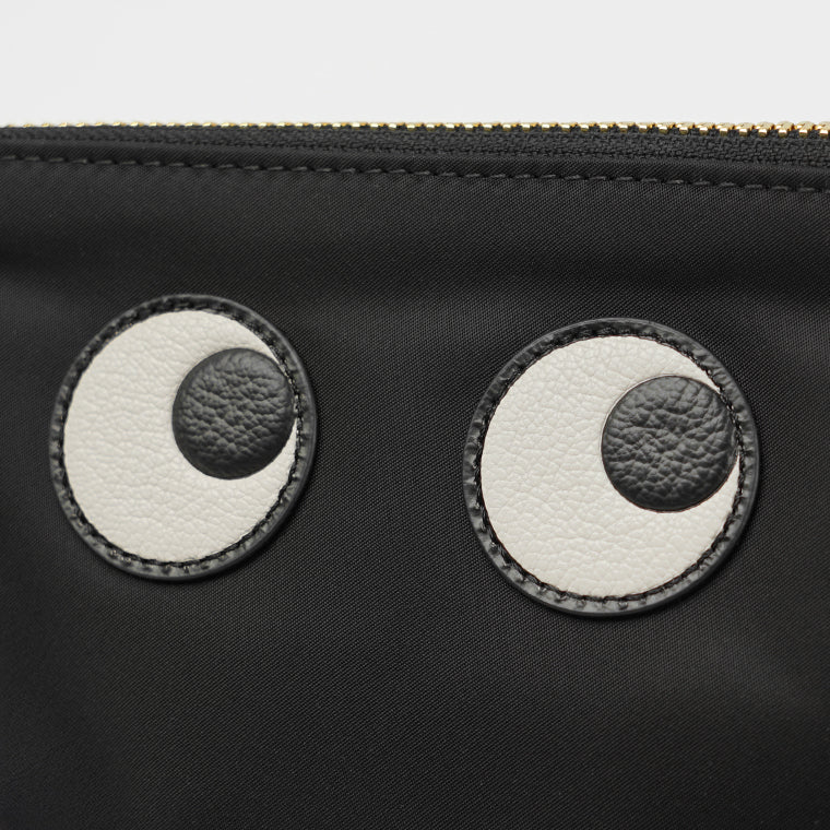 ANYA HINDMARCH レディース ポーチ POUCH HAPPY EYES 193559 ブラック BLACK