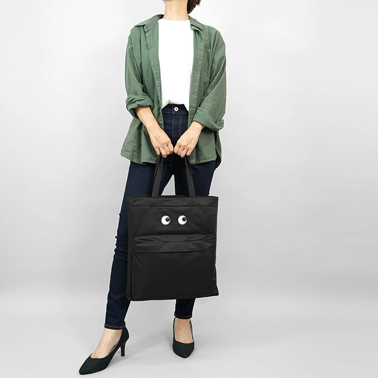 ANYA HINDMARCH レディース トートバッグ EYES TOTE 193580 ブラック BLACK