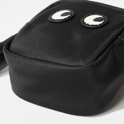 ANYA HINDMARCH レディース イヤホンポーチ EAR PODS POUCH EYES 193610 ブラック BLACK