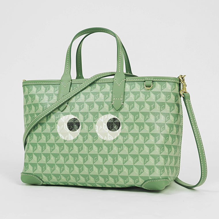 ANYA HINDMARCH レディース ショルダーバッグ I AM A PLASTIC BAG TOTE XS 194228 モスグリーン MOSS