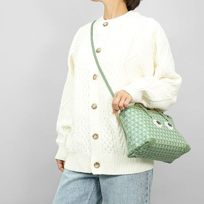 ANYA HINDMARCH レディース ショルダーバッグ I AM A PLASTIC BAG TOTE XS 194228 モスグリーン MOSS