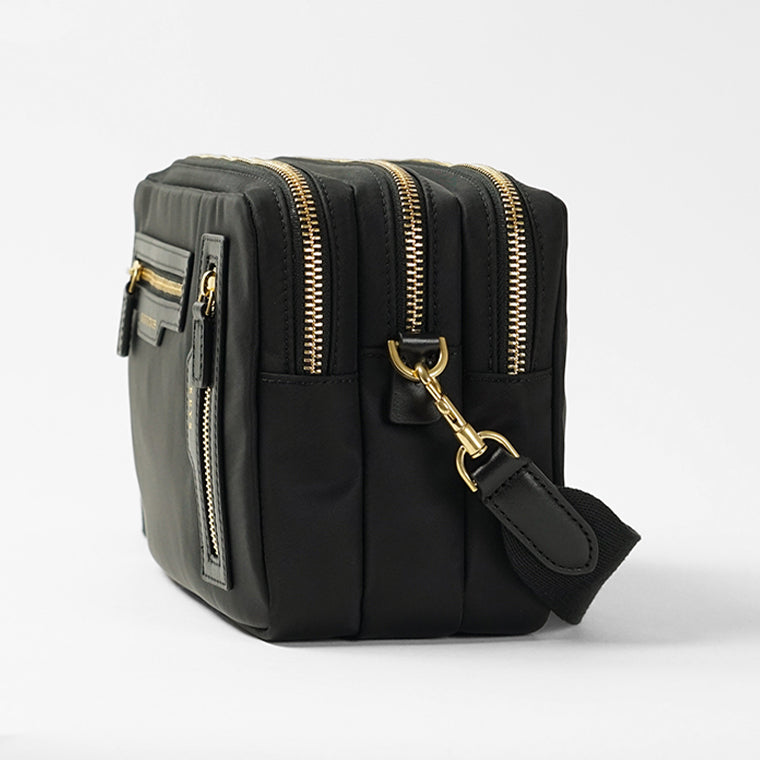 ANYA HINDMARCH レディース ショルダーバッグ CROSSBODY TRIO 197366 ブラック BLACK