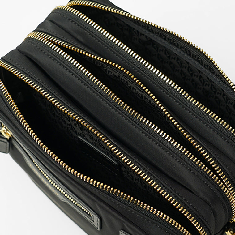 ANYA HINDMARCH レディース ショルダーバッグ CROSSBODY TRIO 197366 ブラック BLACK