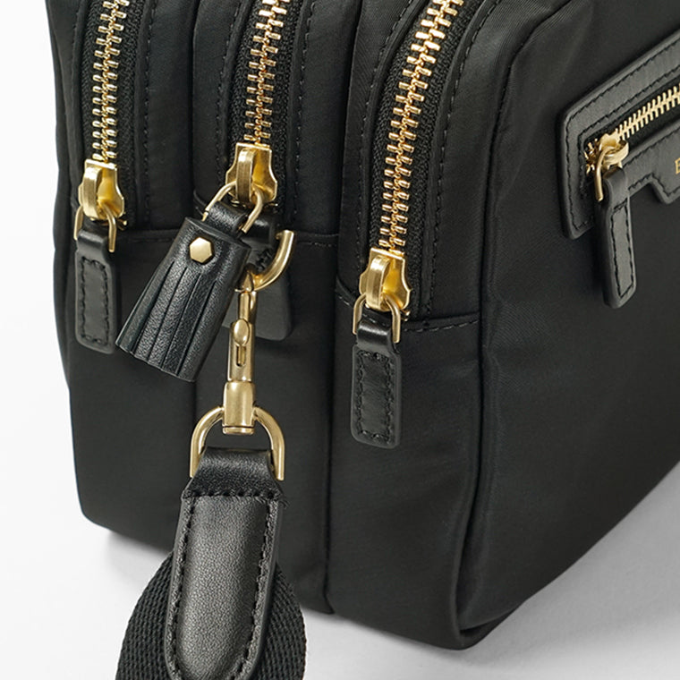 ANYA HINDMARCH レディース ショルダーバッグ CROSSBODY TRIO 197366 ブラック BLACK