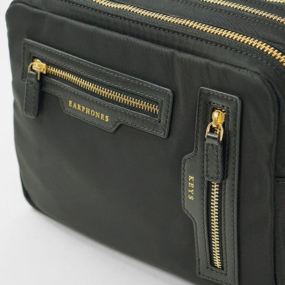 ANYA HINDMARCH レディース ショルダーバッグ CROSSBODY TRIO 197366 ブラック BLACK