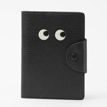 ANYA HINDMARCH レディース パスポートケース PASSPORT CASE EYES 199025 ブラック BLACK