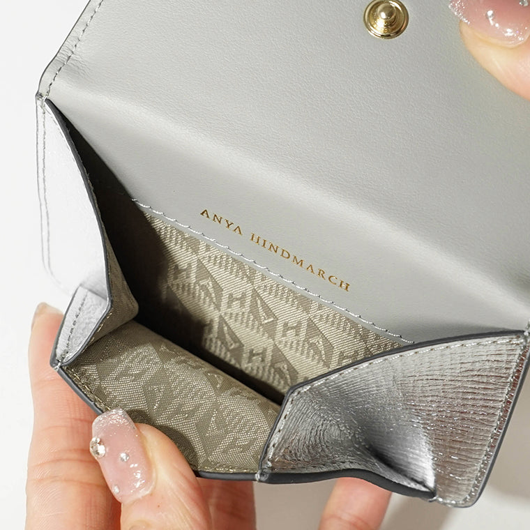 ANYA HINDMARCH レディース カードケース ENVELOPE CARD CASE MAG SAFE EYES 199452 199445 2カラー
