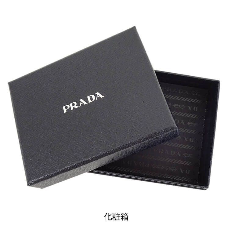PRADA レディース 2つ折り財布 SAFFIANO TRIANGLE 1ML050 QHH 3カラー