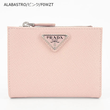 PRADA レディース 2つ折り財布 SAFFIANO TRIANGLE 1ML050 QHH 3カラー