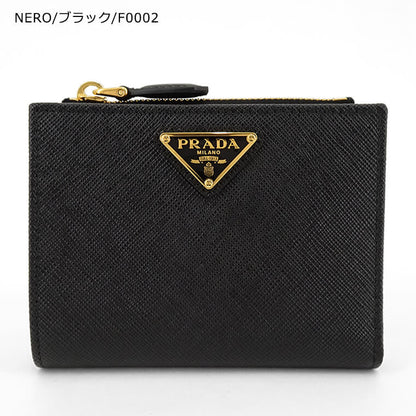 PRADA レディース 2つ折り財布 SAFFIANO TRIANGLE 1ML050 QHH 3カラー