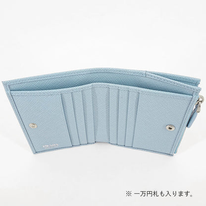 PRADA レディース 2つ折り財布 SAFFIANO TRIANGLE 1ML050 QHH 3カラー