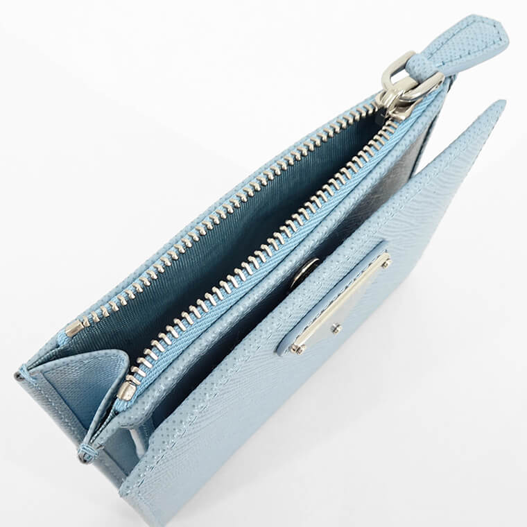 PRADA レディース 2つ折り財布 SAFFIANO TRIANGLE 1ML050 QHH 3カラー