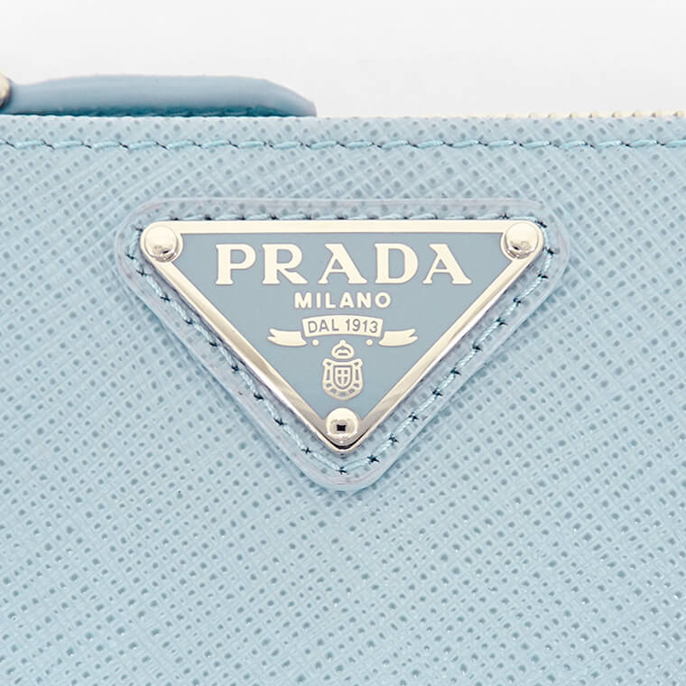 PRADA レディース 2つ折り財布 SAFFIANO TRIANGLE 1ML050 QHH 3カラー