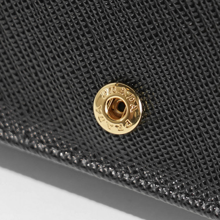 【SUMMER FINAL SALE】 PRADA レディース 2つ折り財布 SAFFIANO TRIANG 1MV021 QHH 2カラー