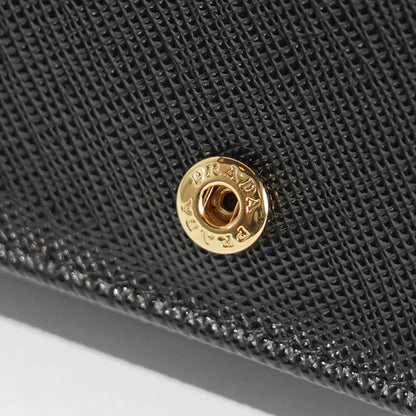 【SUMMER FINAL SALE】 PRADA レディース 2つ折り財布 SAFFIANO TRIANG 1MV021 QHH 2カラー