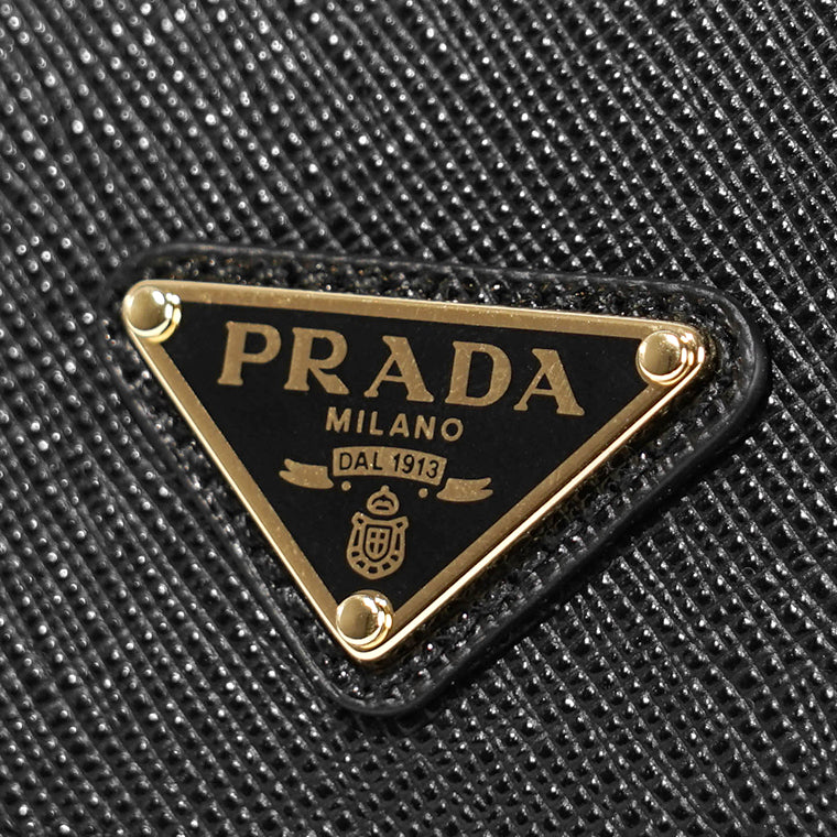 【SUMMER FINAL SALE】 PRADA レディース 2つ折り財布 SAFFIANO TRIANG 1MV021 QHH 2カラー