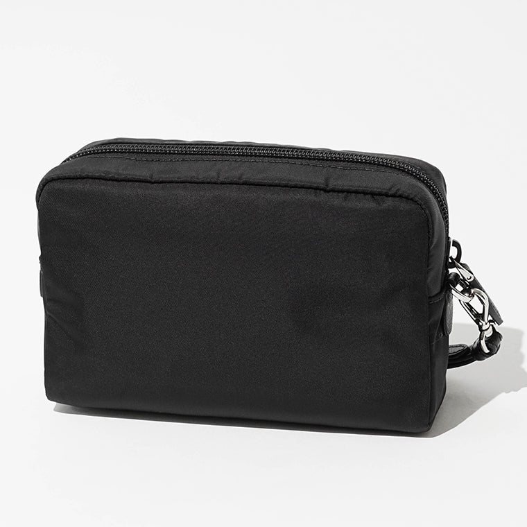 【SUMMER FINAL SALE】 PRADA レディース メンズ ポーチ VELA SMALL Re-Nylon POUCH 1NS021 R067 NERO ブラック F0002