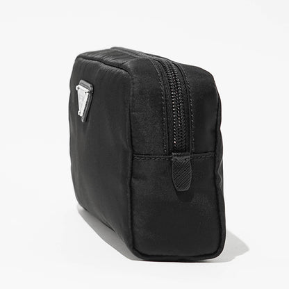 【SUMMER FINAL SALE】 PRADA レディース メンズ ポーチ VELA SMALL Re-Nylon POUCH 1NS021 R067 NERO ブラック F0002