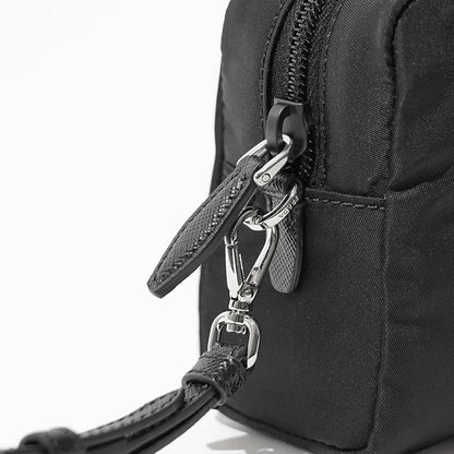 【SUMMER FINAL SALE】 PRADA レディース メンズ ポーチ VELA SMALL Re-Nylon POUCH 1NS021 R067 NERO ブラック F0002