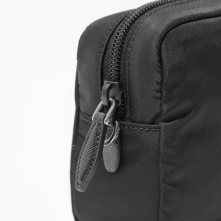 【SUMMER FINAL SALE】 PRADA レディース メンズ ポーチ VELA SMALL Re-Nylon POUCH 1NS021 R067 NERO ブラック F0002
