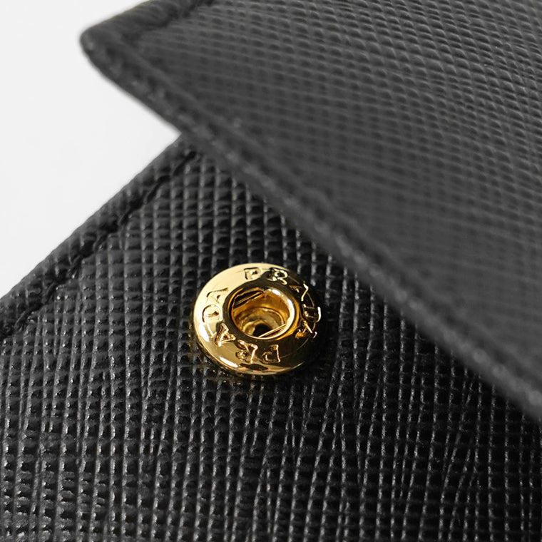 PRADA レディース メンズ キーケース SAFFIANO TRIANG 1PG004 QHH NERO ブラック F0002