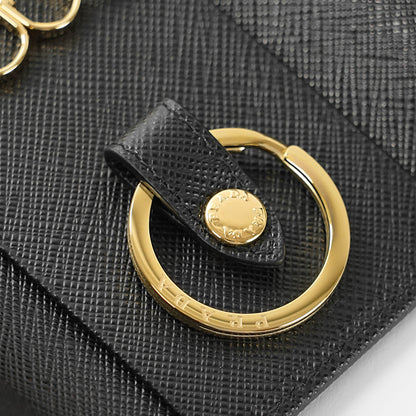 PRADA レディース メンズ キーケース SAFFIANO TRIANG 1PG004 QHH NERO ブラック F0002