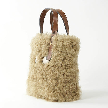 ANYA HINDMARCH レディース ショルダーバッグ N S TOTE MINI EYES 201131 トープ TAUPE