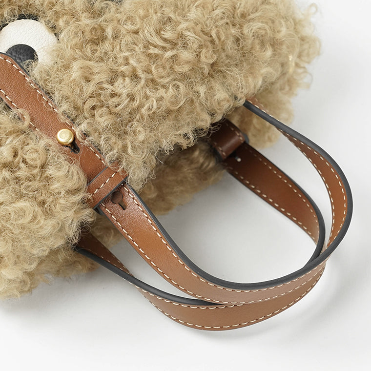 ANYA HINDMARCH レディース ショルダーバッグ N S TOTE MINI EYES 201131 トープ TAUPE