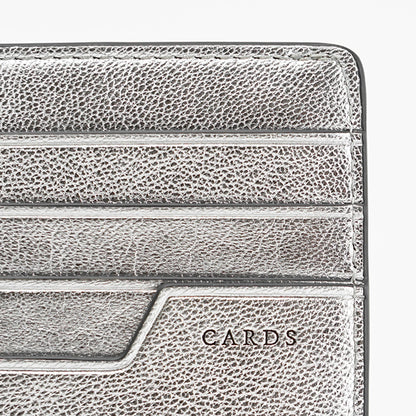 ANYA HINDMARCH レディース フラグメントケース ZIP CARD CASE HORSE 204750 シルバー SILVER
