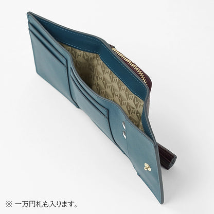 ANYA HINDMARCH レディース 3つ折り財布 MINI TRIFOLD ZIP PEEPING EYES 204866 バーガンディ CLARET